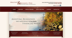 Desktop Screenshot of maloneyandkennedy.com